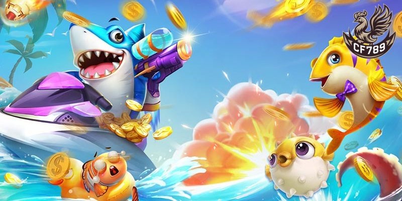 Không gian bắn cá với hàng trăm thể loại